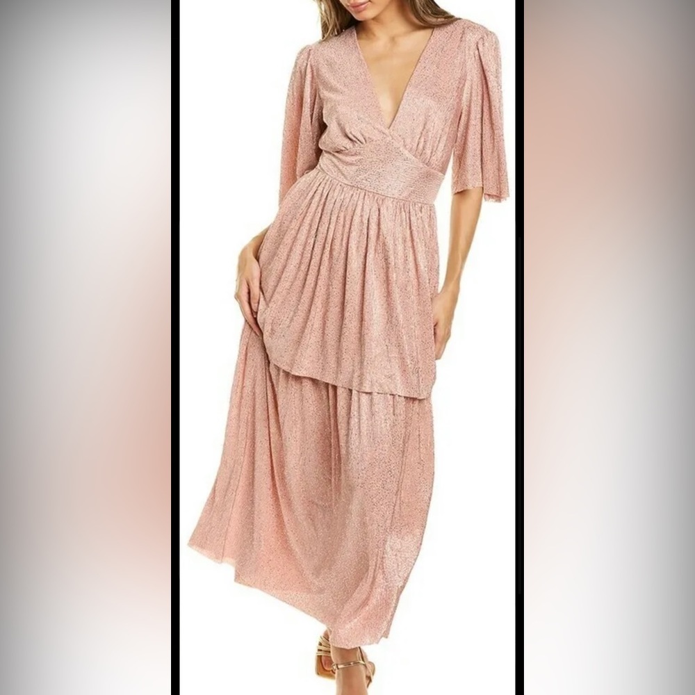 Sabina Musayev Pink Maxi Dress